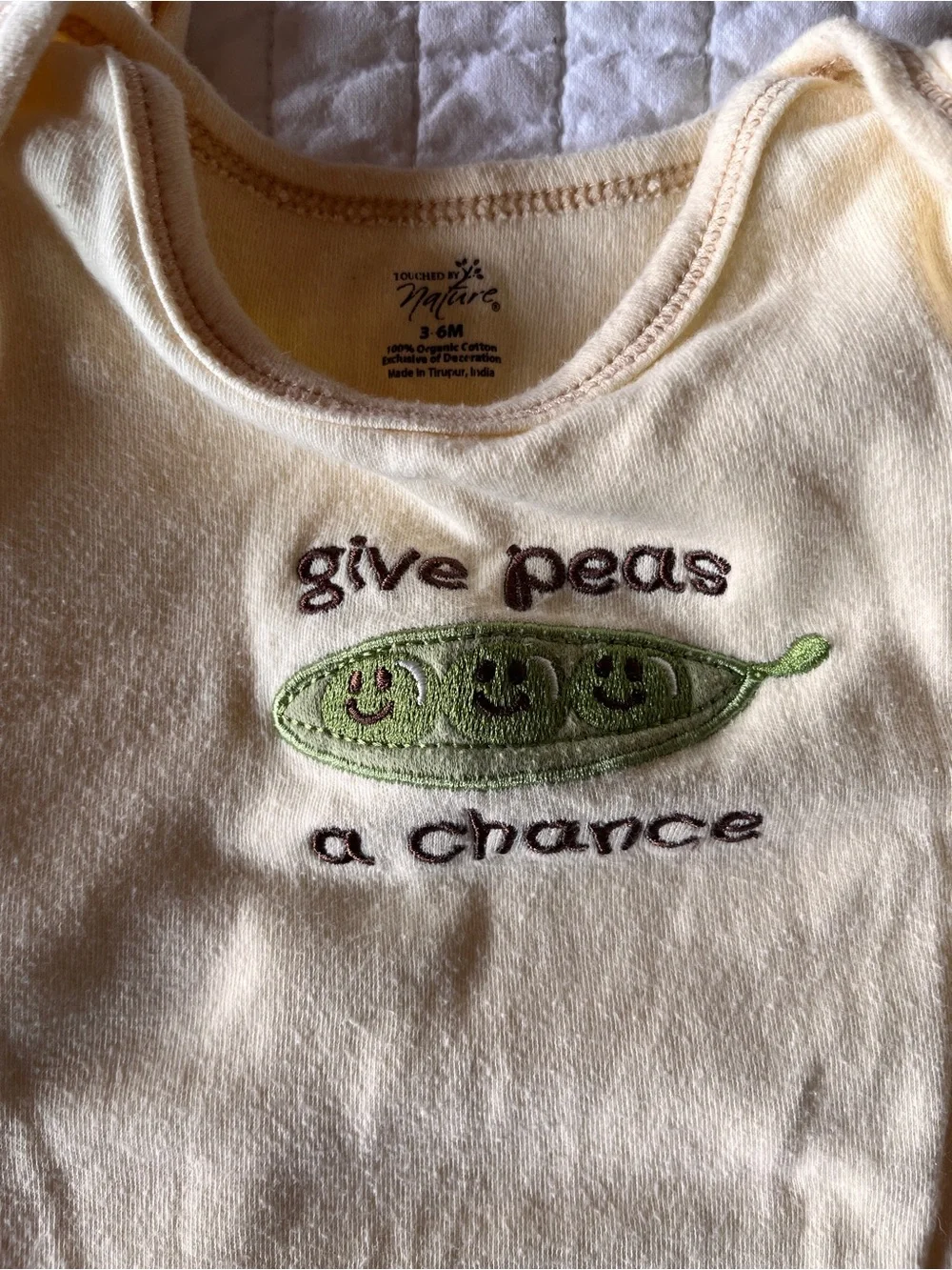 Set of 3 Vegetable Pun Onesies 6m